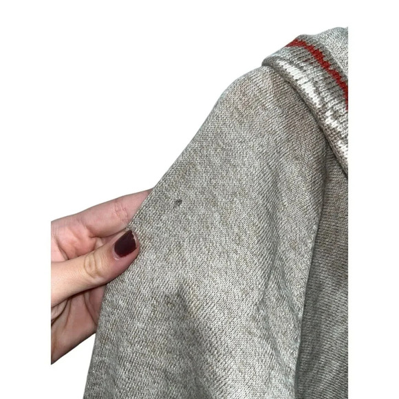 Eddie Bauer Women's Open Front Hooded Cardigan Sweater Size XS Oatmeal Boho - Picture 5 of 6